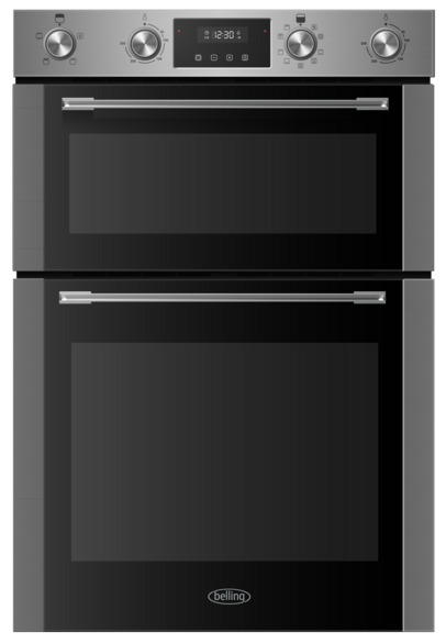 Belling Built In Double Oven Fan Stainless Steel BI904MFSTA