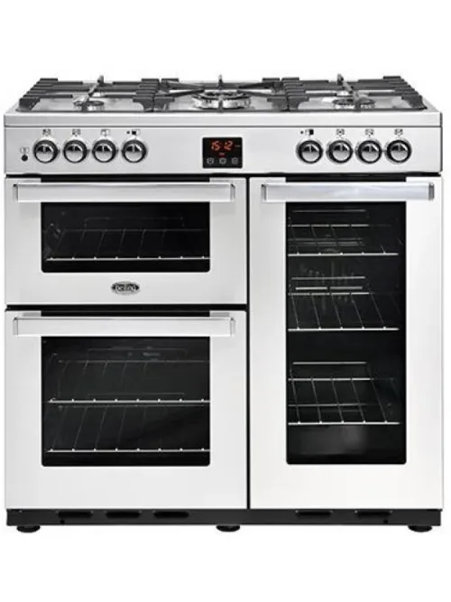 Belling Cookcentre 90cm Dual Fuel Stainless Steel 90DFTPROFSTA