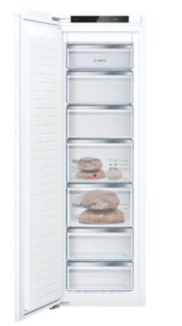 Series 4, built-in freezer, 177.2 x 55.8 cm, flat hinge GIN81VEE0G