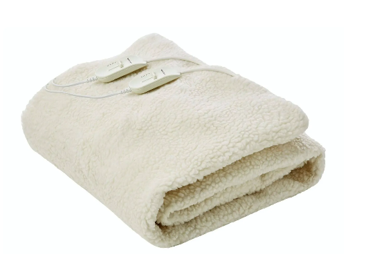 morphy richards polar fleece heated mattress cover