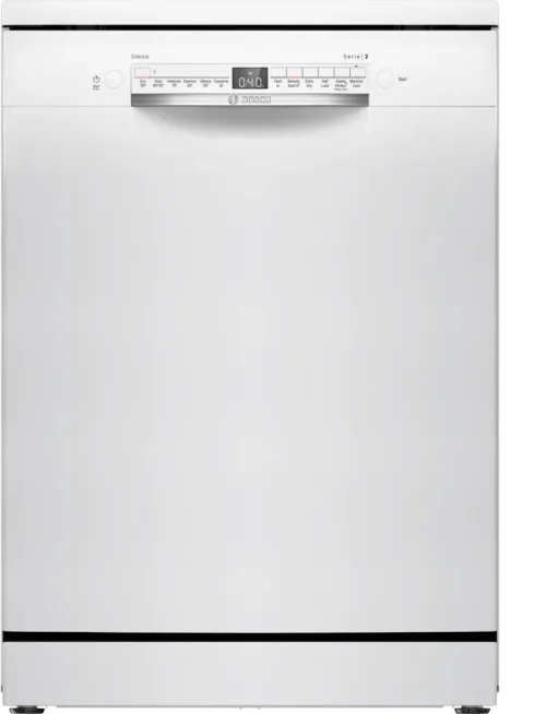 Bosch Series 2, free-standing dishwasher, 60 cm, White SMS2HVW67G