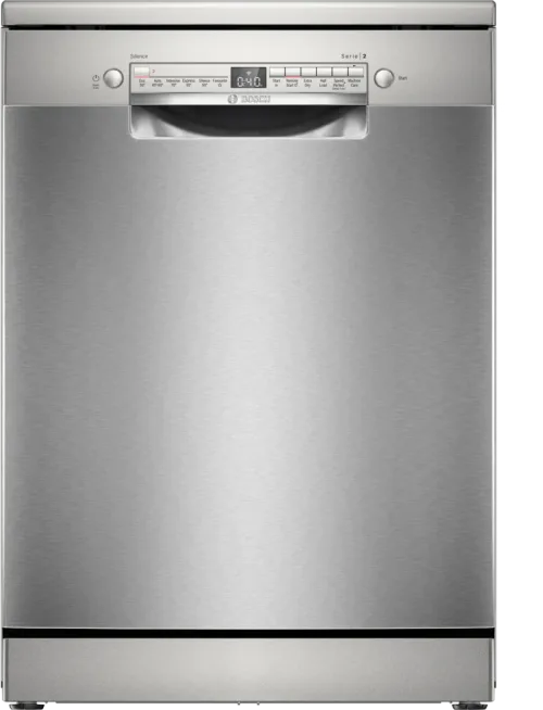 Bosch Series 2, free-standing dishwasher, 60 cm, Brushed steel anti-fingerprint SMS2HVI67G