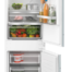 Bosch Series 4 built-in fridge-freezer with freezer at bottom 177.2 x 54.1 cm sliding hinge KIN86VSE0G