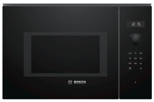 BOSCH Series 6, Built-in microwave, Black BFL554MB0B