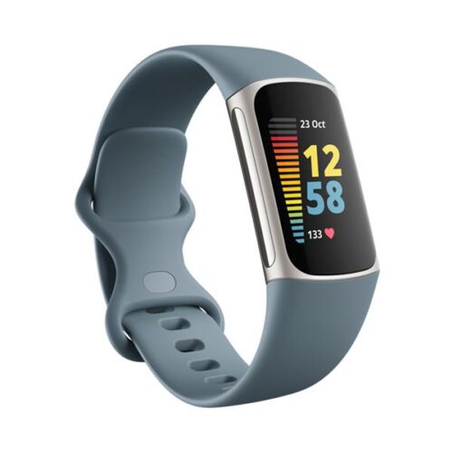 Fitbit Charge 5 Fitness Tracker - Blue Steel / Platinum