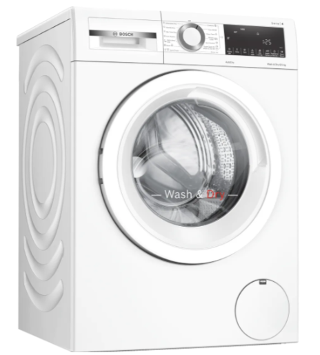 Bosch Series 4, Washer dryer, 8/5 kg, 1400 rpm WNA134U8GB