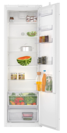 Bosch Series 2, built-in fridge, 177.5 x 56 cm, sliding hinge KIR81NSE0G