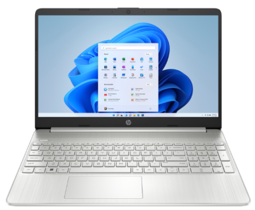 HP 15.6″ Core I3 Laptop 8GB 256GB SSD Silver 15S-FQ2015NA