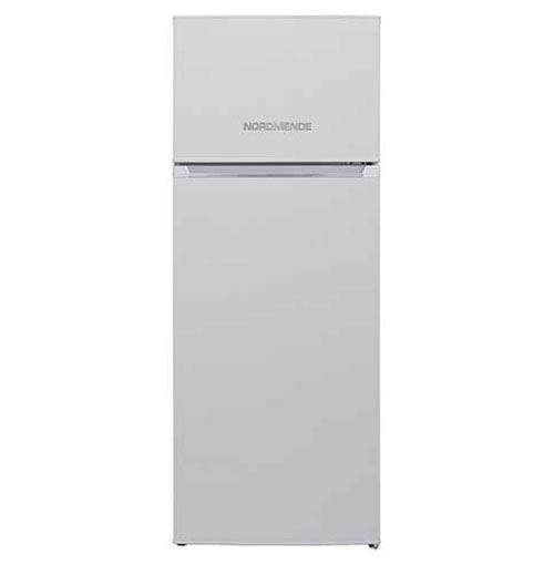 NordMende 54cm Freestanding 144cm Top Mount Low Frost Fridge Freezer White RFF266WH