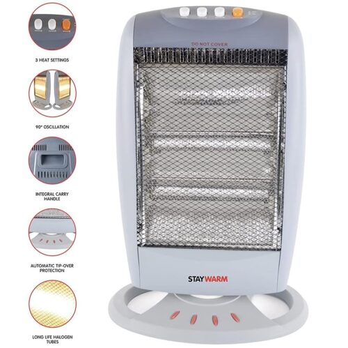 Staywarm 1200W Halogen Heater | F2106GR