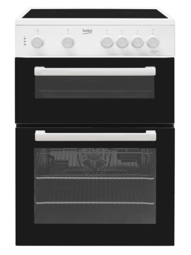 Beko Freestanding 60cm Electric Cooker KTC611W - White