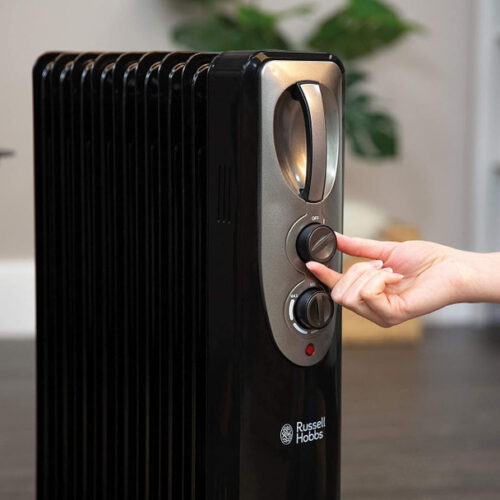 Russell Hobbs Oil Filled Heater RHOFR5002B Black