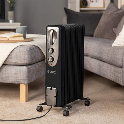 Russell Hobbs Oil Filled Heater RHOFR5002B Black