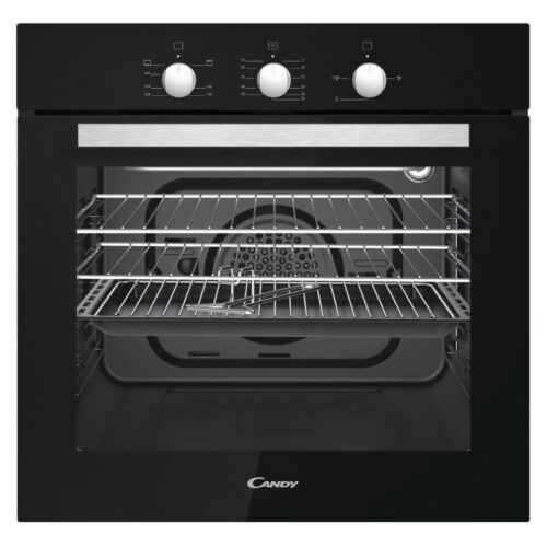 Candy OCGF12B Single Gas Oven 60cm | Black