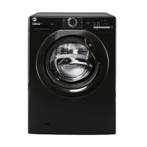 Hoover 9 kg 1400 Spin Washing Machine Black | H3W492DABB4