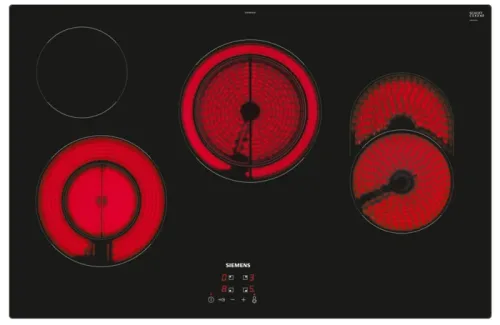 Siemens IQ300, Electric hob, 80 cm, Black, ET81RBHA1D