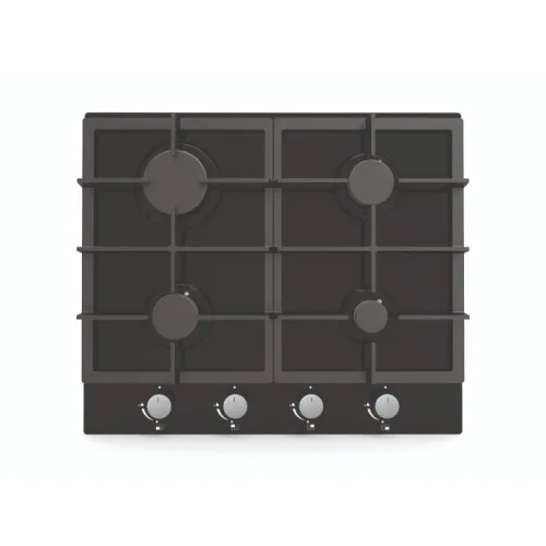 Cata 60cm Gas on Glass Black Hob UBGOG601BK