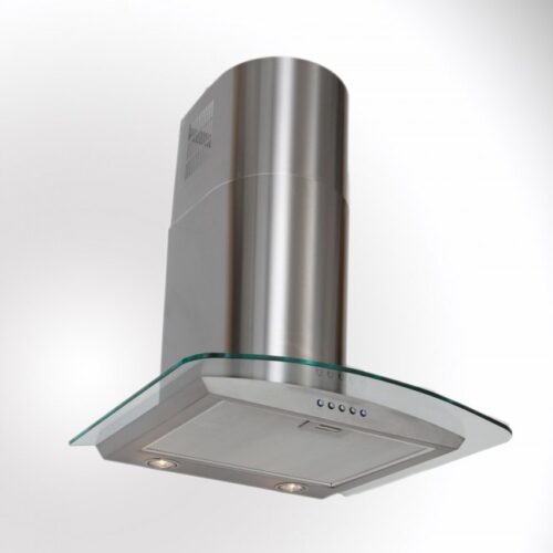 Luxair Hood 60cm Curved Glass Stainless Steel LA-60-CVD-GL