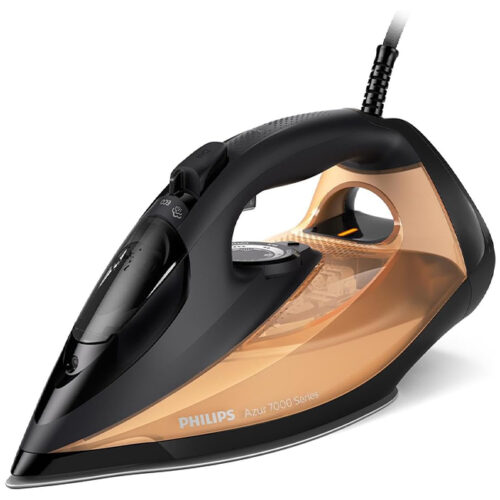 Philips 7000 Series HV Steam Iron Black/Gold DST7040/80