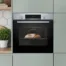 BOSCH SERIES 4 HQA534BS3B BUILT IN OVEN 60x60CM WITH STEAM FUNCTION
