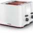 Bosch MyMoment Toaster 4 Slice White TAT3M141GB