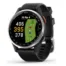 Garmin Approach® S44 Silver Aluminium Bezel with Black Silicone Band 49-GAR-010-03009-00