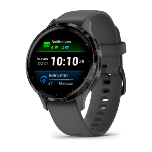 Garmin Venu 3 S Smartwatch Slate 49-GAR-010-02785-00