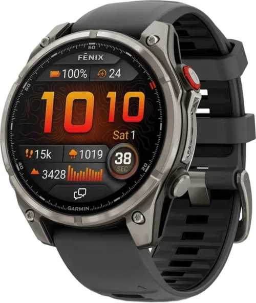 Garmin fēnix® 8 Pro – 47 mm, AMOLED Graphite black 49-GAR-010-03198-11