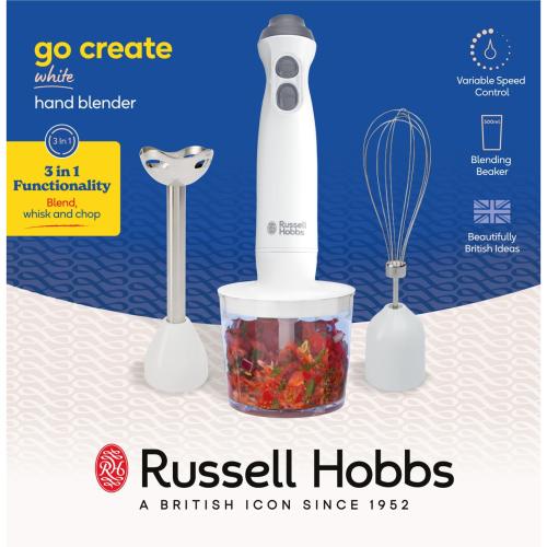 Russell Hobbs Go Create 3-in-1 Hand Blender Set 27560