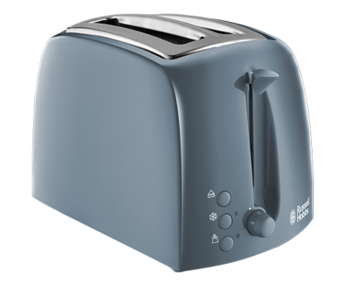 Russell Hobbs Textures Grey Toaster 2 Slice 21644