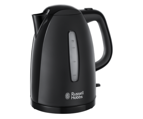 Russell Hobbs Textures Plastic Kettle Black 21271
