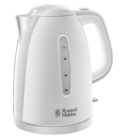 Russell Hobbs Textures Plastic White Kettle 21270