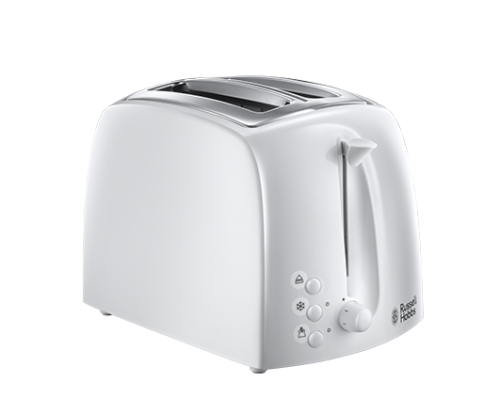 Russell Hobbs Textures White Toaster 21640