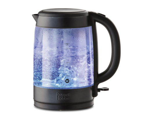 Russell hobbs illuminated kettle black matte glass 1.7L 27750