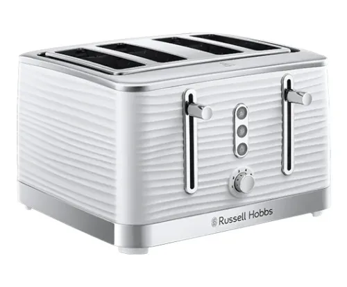 Russell Hobbs Inspire 4 Slice Toaster White 24380