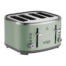 Russell Hobbs Stylevia Sage Green 4 Slice Toaster 26294