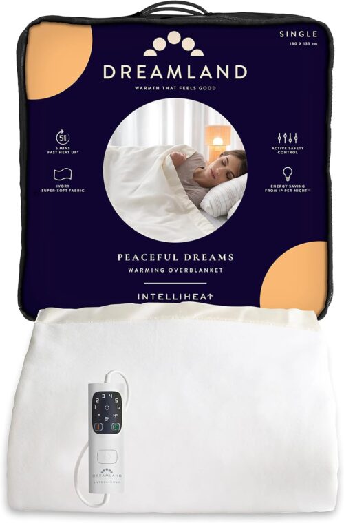 Dreamland Cosy Dreamer Superior Cotton Single Control Blanket 26200