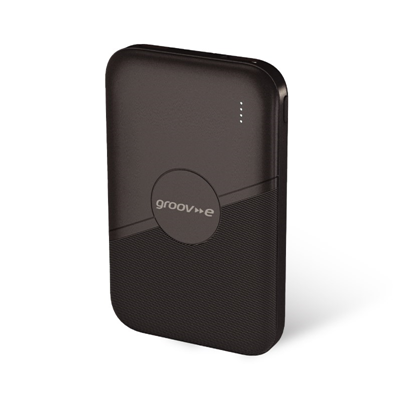Groov-e Power Bank Portable Charger - Black GVCH5000M