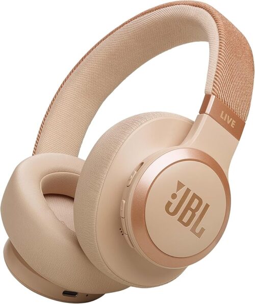 JBL Live 770NC Headphones Sandstone JBLLIVE770NCSAT
