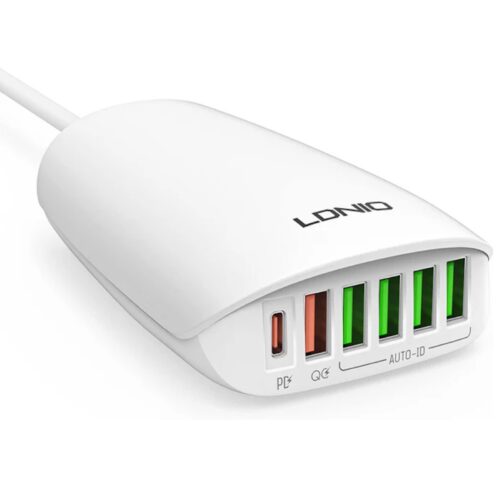 LD 65W Desktop 6-Port Charger 600290