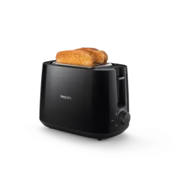 Philips Toaster 2 Slice Wide Slot Black HD2581 91