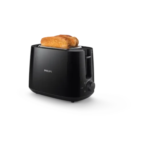 Philips Toaster 2 Slice Wide Slot Black HD2581 91