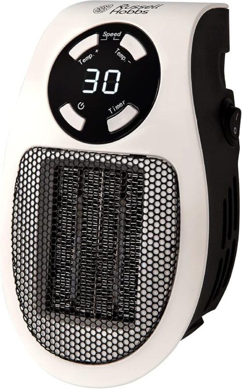 Russell Hobbs 500W Ceramic Portable Plug Heater RHPH2001