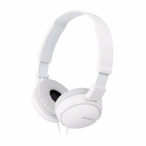 SONY Supra Aural Closed Ear Headphones White MDRZX110WAE