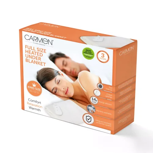CARMEN FULL SIZE KING HEATED UNDER BLANKET - C81197
