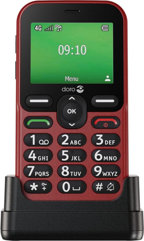 Doro Leva E10 Mobile Phone Red 1031065
