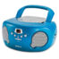 Groov-e Boombox Portable CD Player Blue GVPS733BE