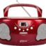 Groov-e Portable CD Player with Radio Red GVPS733RD