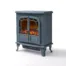 WARMLITE WINGHAM 2KW ELECTRIC DOUBLE DOOR FIRE STOVE Grey WL46019G
