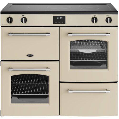 Belling Farmhouse 100Ei Cream Induction Range Cooker - 444411833